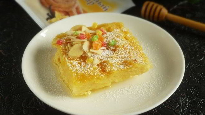 Рецепт Творожно-апельсиновая запеканка