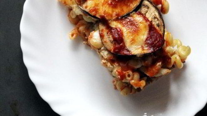 Рецепт Запеканка c помидорами, баклажанами и сыром