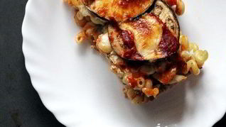 Рецепт Запеканка c помидорами, баклажанами и сыром