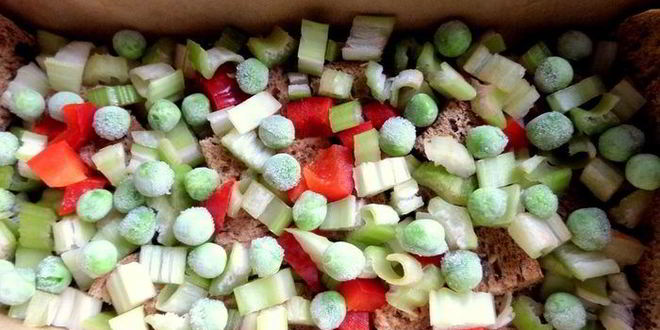 Рецепт запеканка из бобовых с фрикадельками