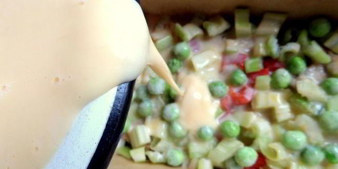 Рецепт запеканка из бобовых с фрикадельками