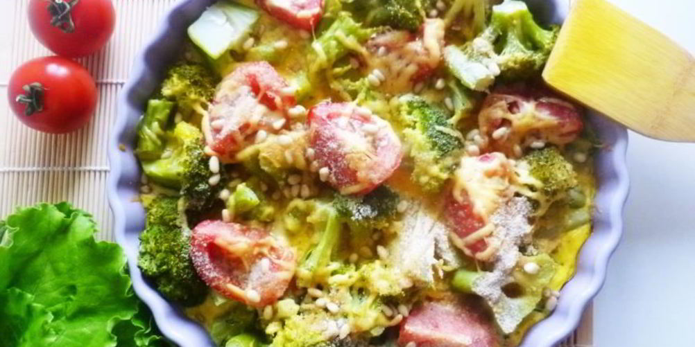 Как приготовить запеканка из брокколи с кедровыми орехами