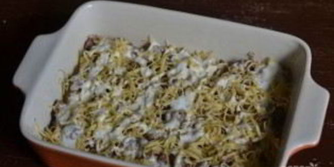 Рецепт запеканка из фарша и картошки