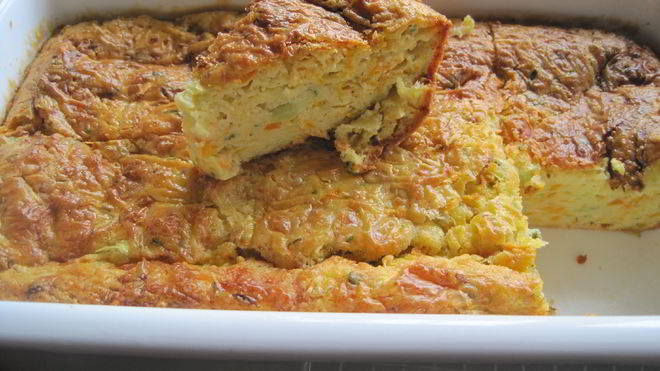 Рецепт Запеканка из кабачков и моркови