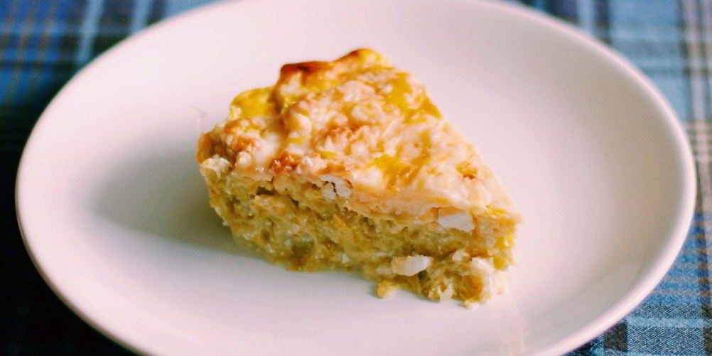 Как приготовить запеканка из кабачков с фетой и чесноком