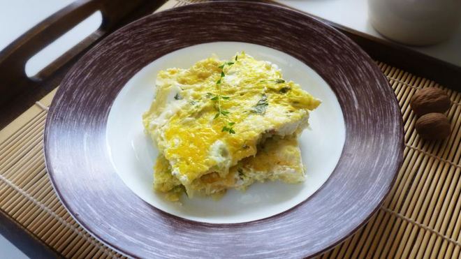 Рецепт Запеканка из кабачков с фетой