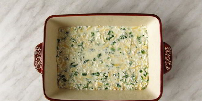 Рецепт запеканка из кабачков с творогом в духовке