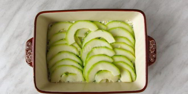 Рецепт запеканка из кабачков с творогом в духовке