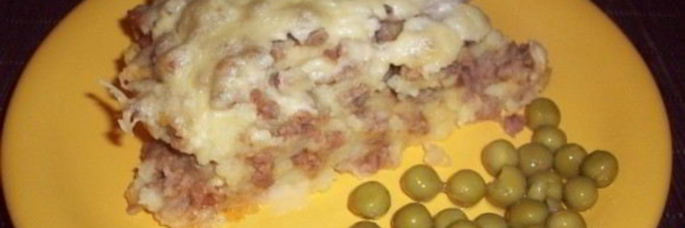 Рецепт Запеканки иза картофельного пюре и фарши