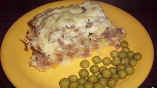 Рецепт Запеканка из картофельного пюре и фарша