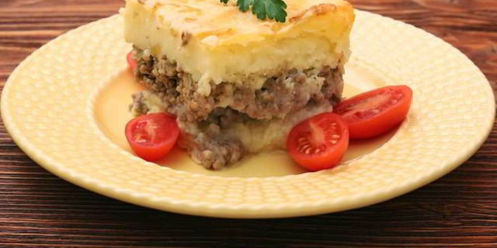 Как приготовить запеканка из картофельного пюре с мясом