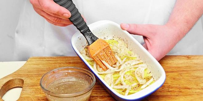 Рецепт запеканка из картофеля с грибным ароматом