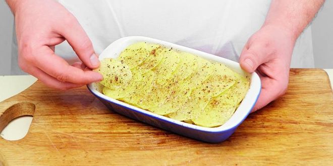 Рецепт запеканка из картофеля с грибным ароматом
