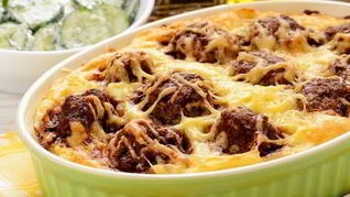 Рецепт Запеканка из котлеток