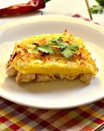 Запеканка из куриной грудки с картофелем