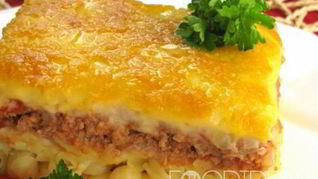 Рецепт Запеканка из макарон с фаршем