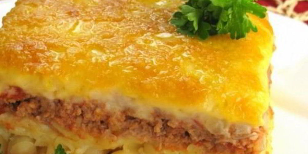 Как приготовить запеканка из макарон с фаршем