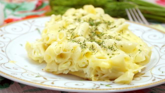 Рецепт Запеканка из макарон с яйцами