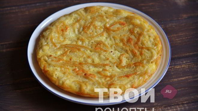 Рецепт Запеканка из макарон в мультиварке