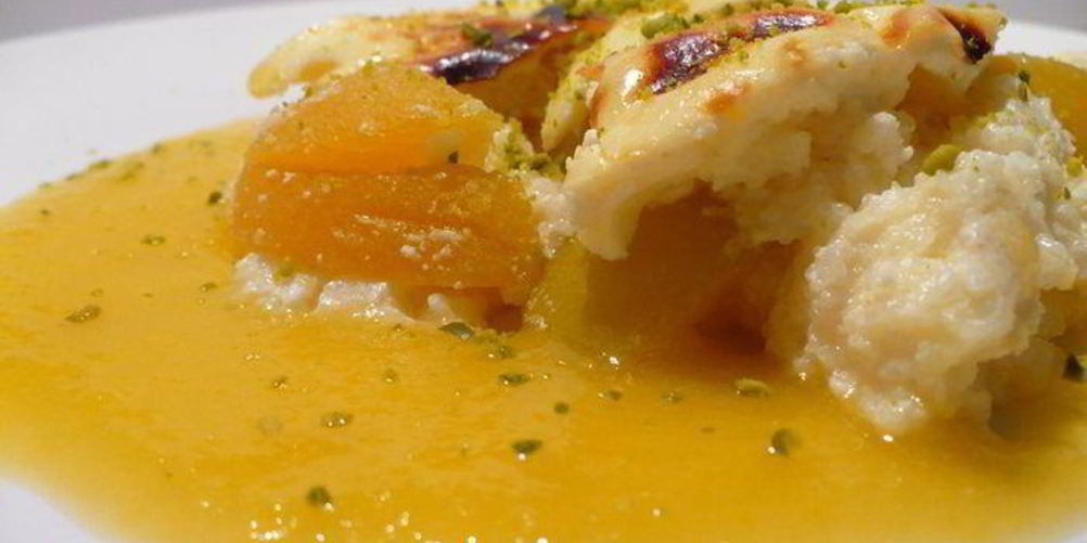 Как приготовить запеканка из манных облачков с абрикосами и фисташками