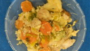 Рецепт Запеканка из овощей с рыбой