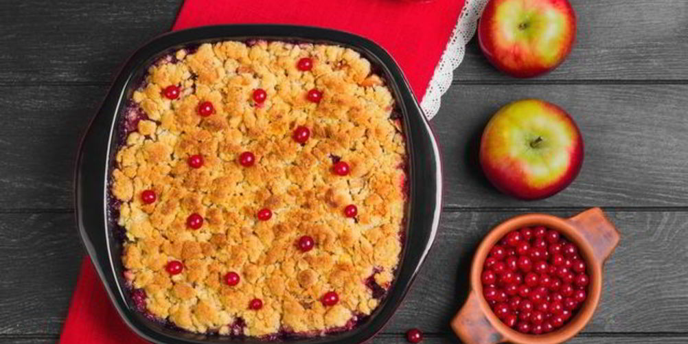 Как приготовить запеканка из овсяных хлопьев с брусникой