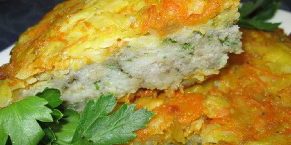 Рецепт запеканка из тунца с овощами и брынзой