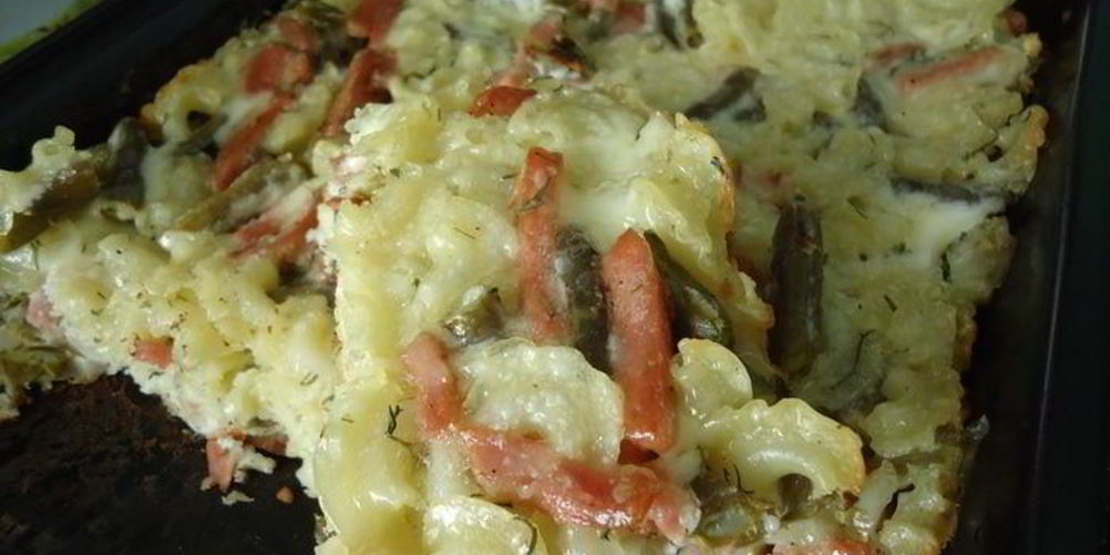 Как приготовить запеканка из стручковой фасоли