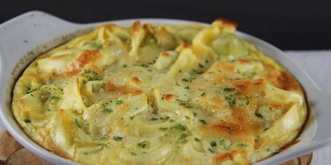 Рецепт запеканка из тортеллини