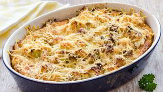 Рецепт Запеканка из цветной капусты и кабачков