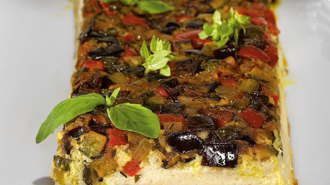 Рецепт Запеканка из цветной капусты с рататуем