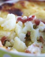 Запеканка из цветной капусты с сырным соусом