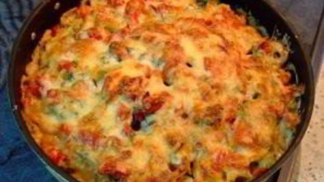 Рецепт Запеканка из тунца и макарон