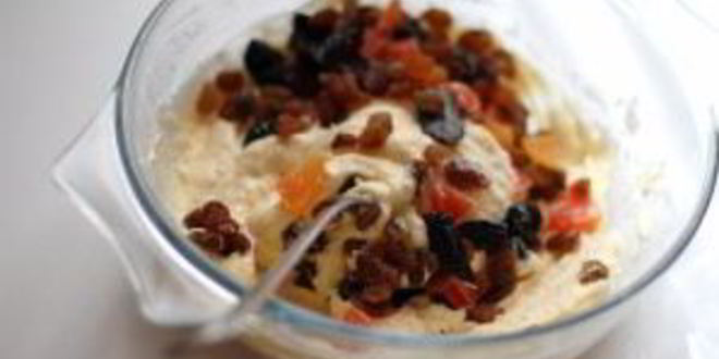 Рецепт запеканка из творога с сухофруктами