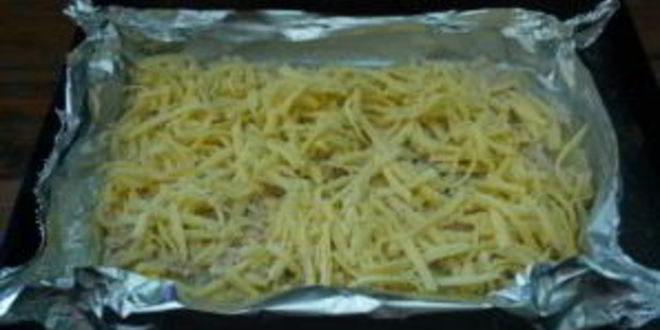 Рецепт запеканка картофельная с рыбными консервами