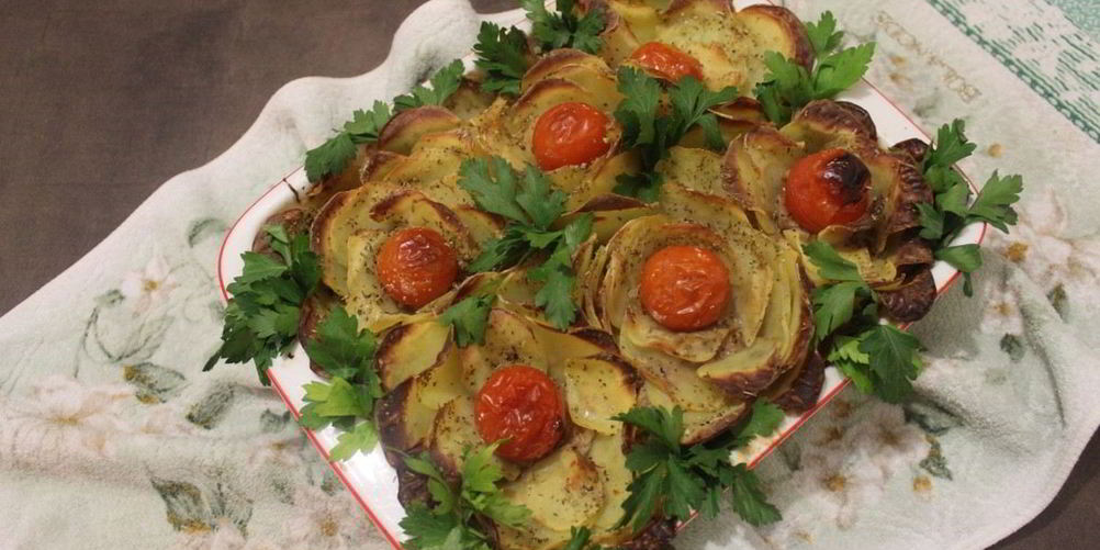Как приготовить запеканка картофельные розочки