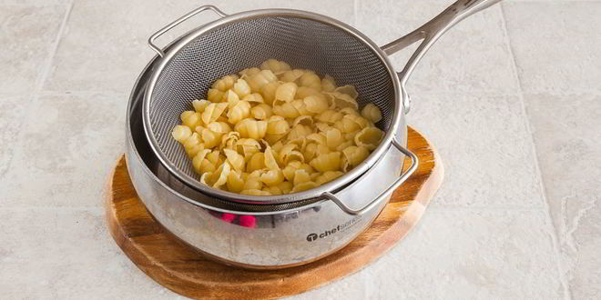 Рецепт запеканка мак & чиз с прослойкой из песто