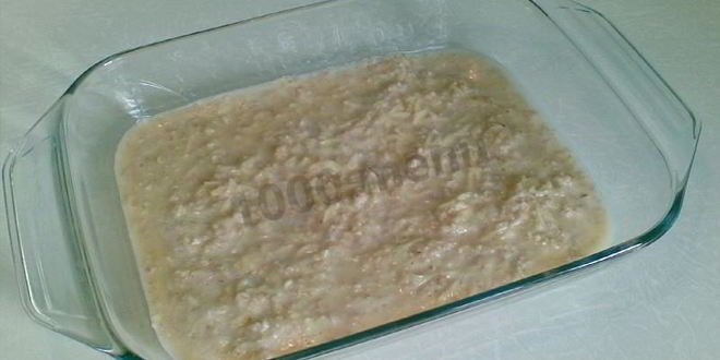 Рецепт запеканка макароны-мед-овсянка