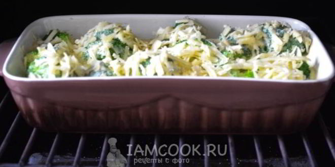 Рецепт запеканка с брокколи и курицей