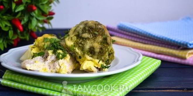 Рецепт запеканка с брокколи и курицей