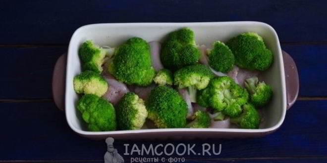 Рецепт запеканка с брокколи и курицей