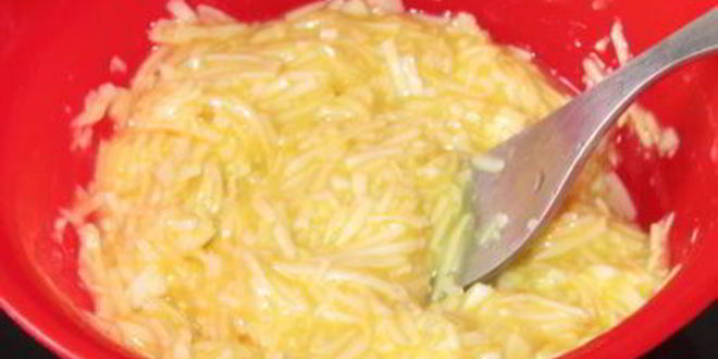 Рецепт запеканка с кабачками, фаршем и рисом