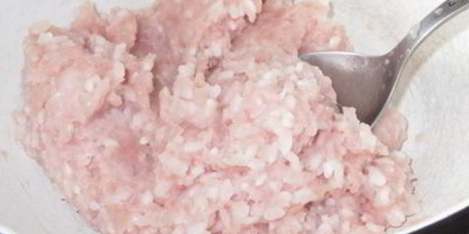 Рецепт запеканка с кабачками, фаршем и рисом