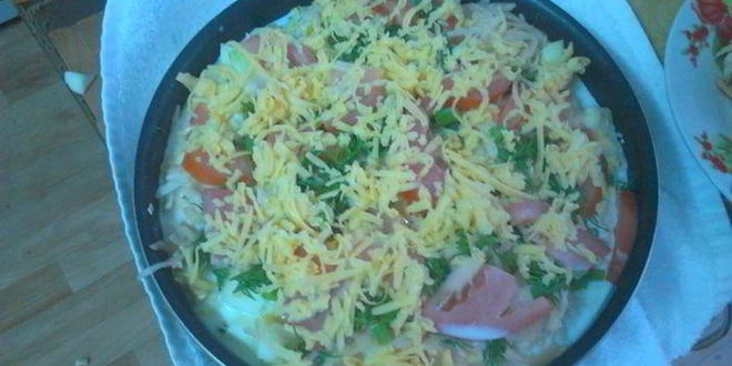 Рецепт запеканка с кабачком и хлебом