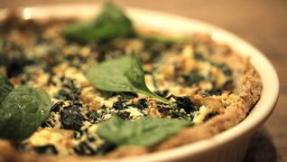 Рецепт Запеканка с рикоттой и шпинатом