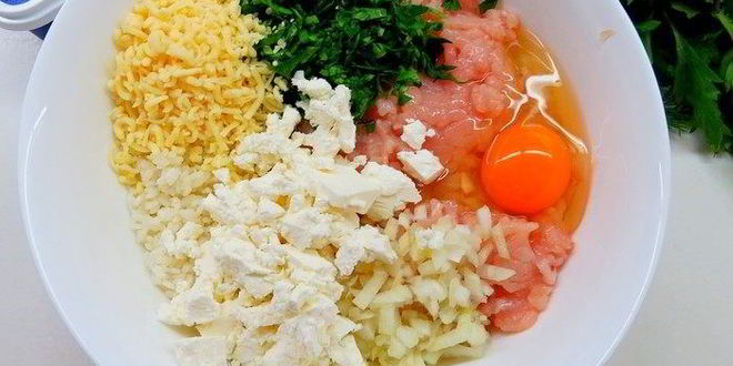 Рецепт запеканка с рисом, фаршем и овощами