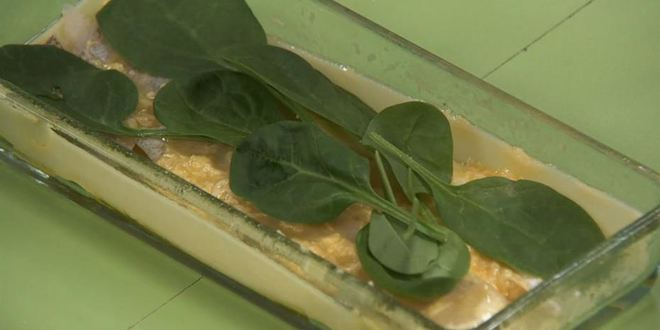 Рецепт запеканка с судаком и шпинатом