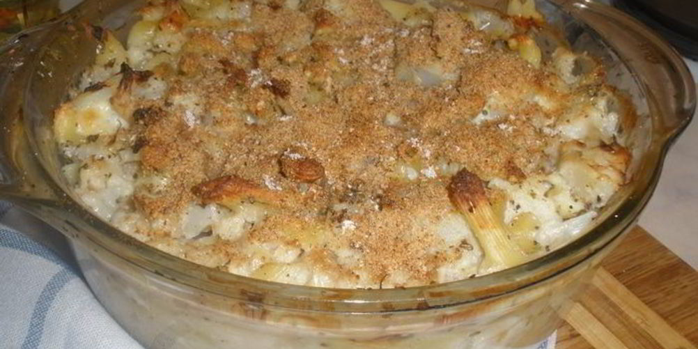 Как приготовить запеканка с цветной капустой