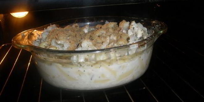 Рецепт запеканка с цветной капустой