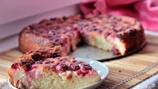 Рецепт Запеканка с вишней в мультиварке